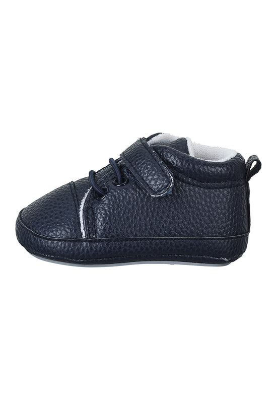 Sterntaler Babyschuh aus Kunstleder, Marine und Weiß Preisnachlass