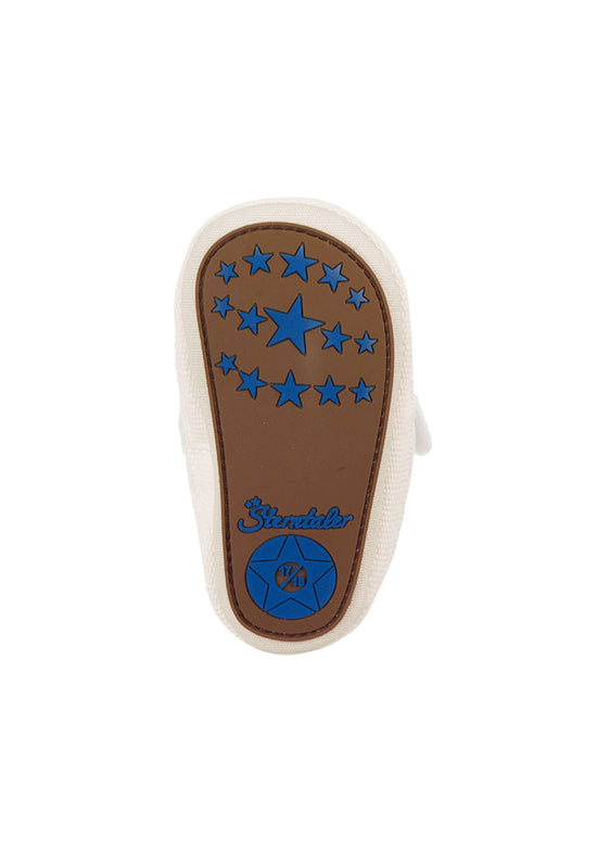 Sterntaler Babyschuh aus Denim und Baumwollstoff mit Druck Weihnachtsangebot