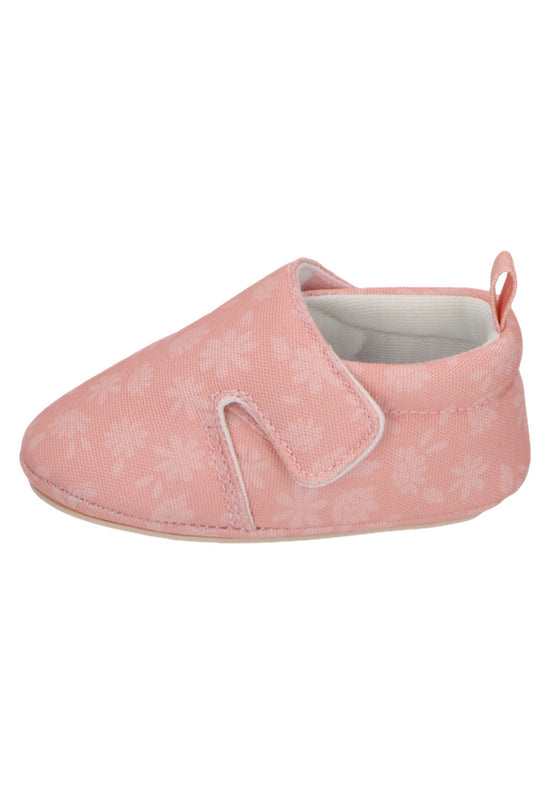 Sterntaler Krabbelschuh bedruckt mit Gänseblümchen in mattrosa Top Angebot