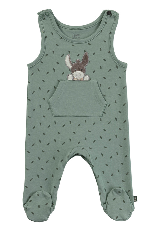 Sterntaler Strampler Set aus Baumwolljersey, Blätter-Muster Neuheiten