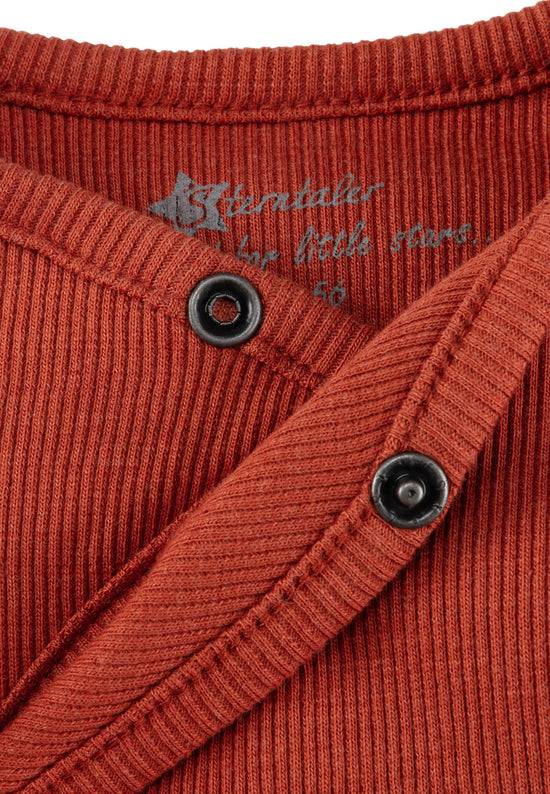 Sterntaler Strampler aus Rippjersey in Wickeloptik mit Bündchen Räumungsverkauf
