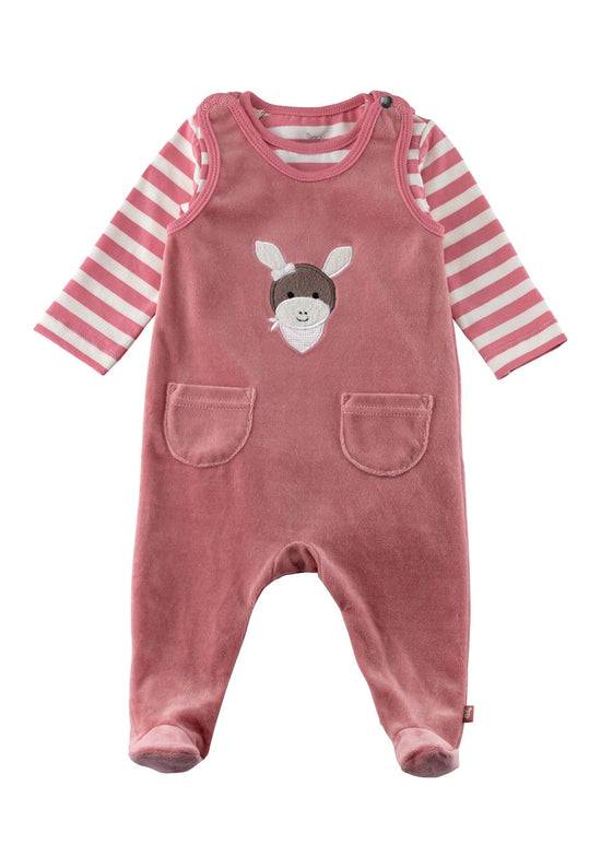 Sterntaler GOTS Strampler-Set Emmi girl aus Nicki in Rosa Sonderangebote