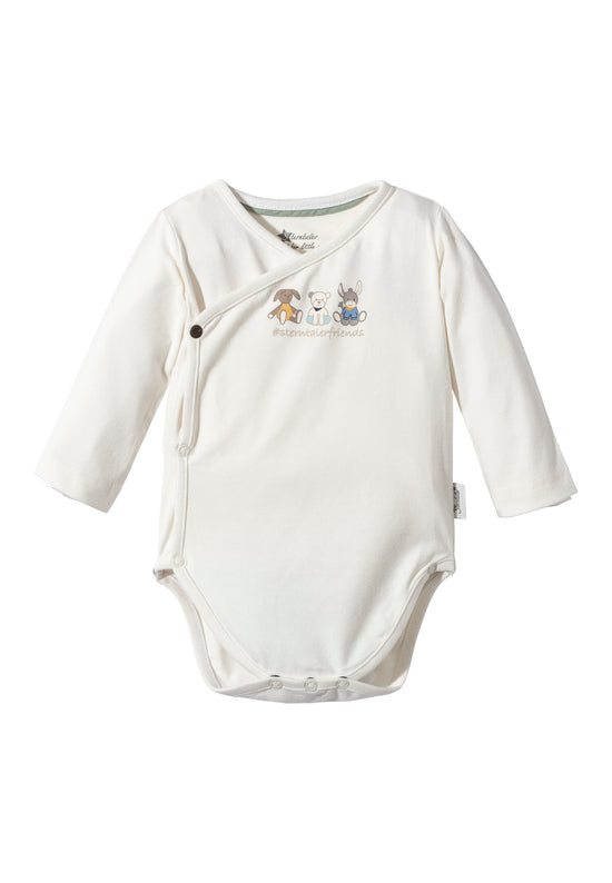 Sterntaler Body mit Motiv "Sterntaler-Friends" in ecru Tiefpreis