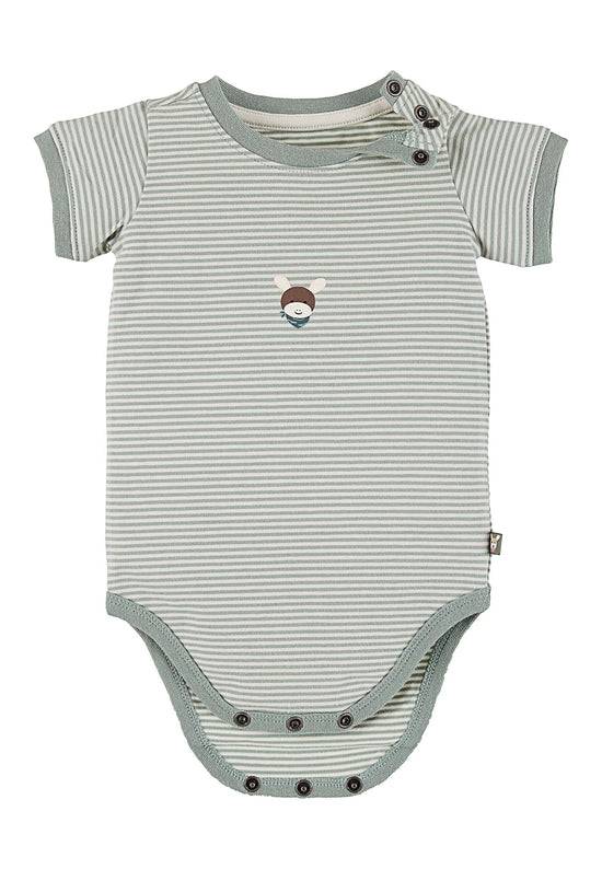 Sterntaler GOTS Body Esel Emmi, Kurzarm aus Jersey geringelt Super Sparpreis