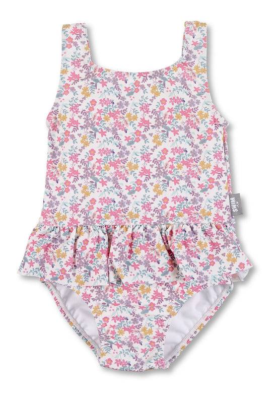 Sterntaler Kinder Badeanzug bedruckt mit Blumen in ecru Bis zu 55% Rabatt