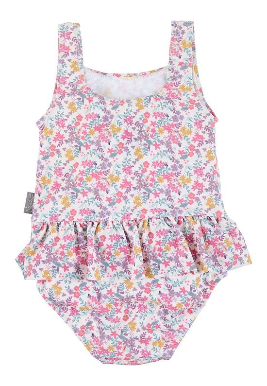 Sterntaler Kinder Badeanzug bedruckt mit Blumen in ecru Bis zu 55% Rabatt