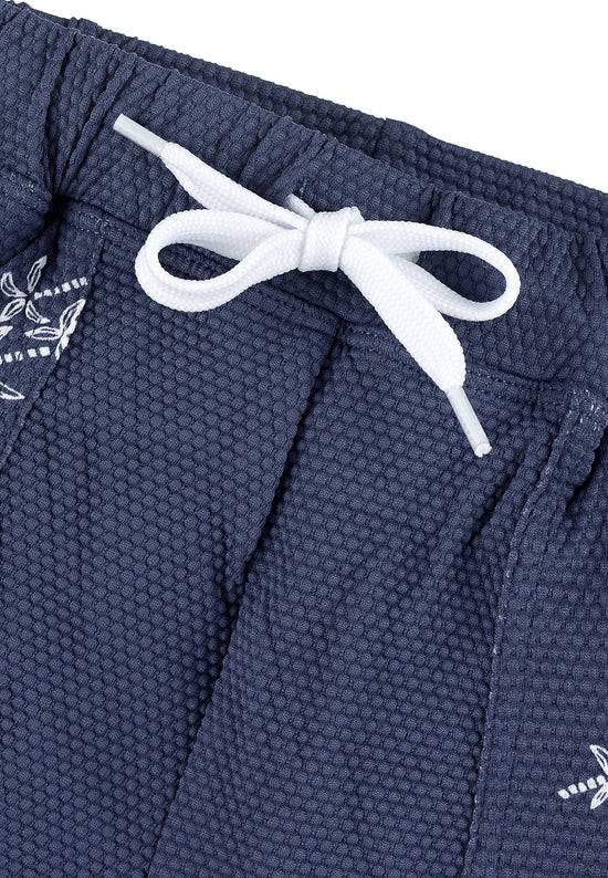 Sterntaler Kinder Badeshorts bedruckt mit Palmen in blau Begrenzt auf 3 Tage
