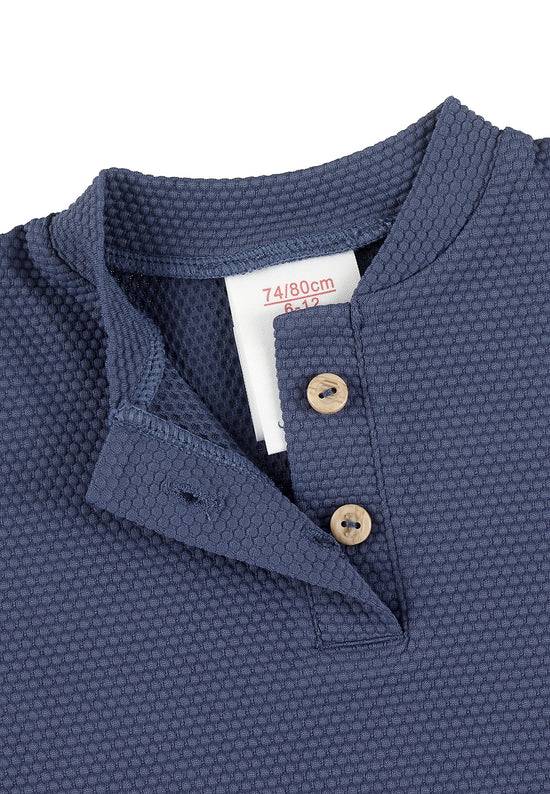Sterntaler Schwimmshirt aus Strukturmaterial in blau Verkauf