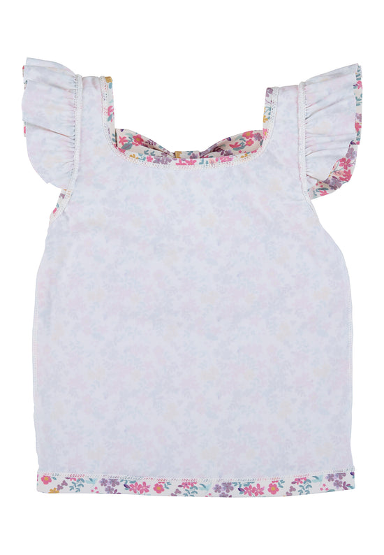 Sterntaler Schwimmshirt bedruckt mit bunten Blumen in ecru Schlussverkauf