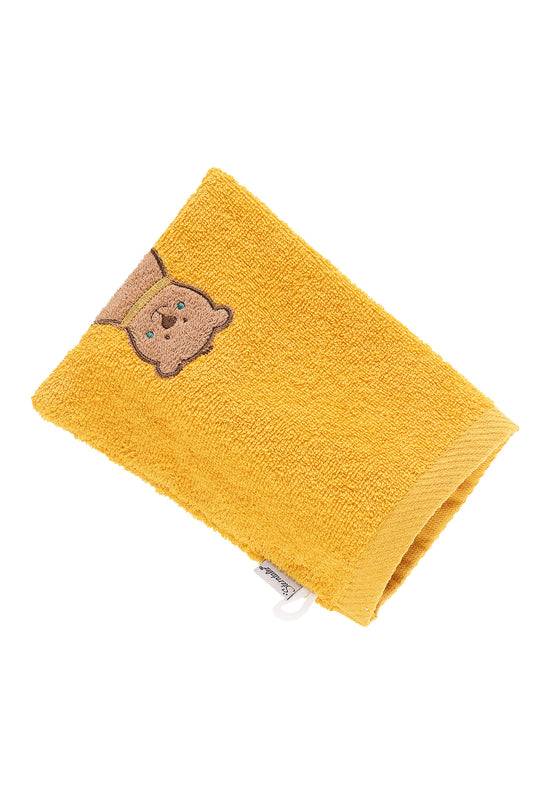 Sterntaler Waschhandschuh Bär Ben in Gelb, 15x21cm Online Shopping