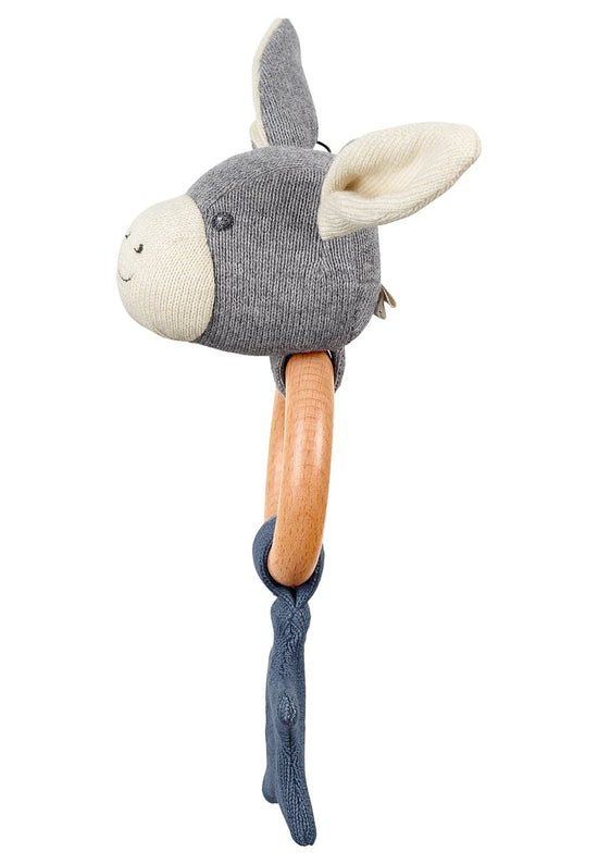 Sterntaler GOTS Strick-Spielfigur Esel, Holz-Greifring Buche Tägliche Deals