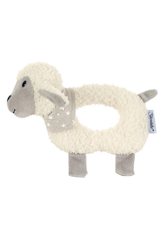 Sterntaler Greifling Schaf Stanley in Ecru mit Grau, 16 cm JETZT KAUFEN