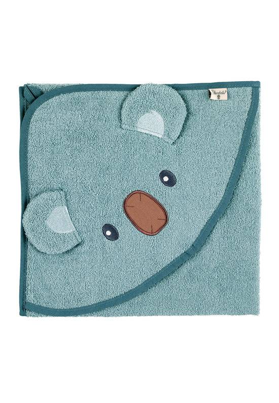Sterntaler GOTS Motiv-Badetuch Koala Kalla in Blau melange Bis zu 50% Rabatt