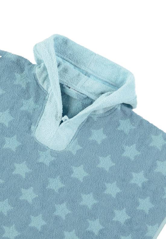 Sterntaler Poncho Esel Emmi aus Frottee in Hellblau, 70x50cm Nur noch ein Tag übrig