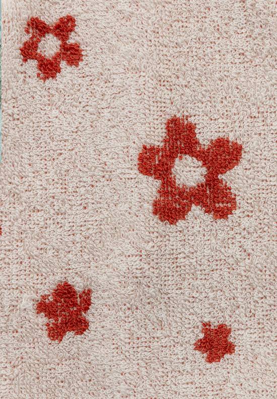 Sterntaler Kapuzenbadetuch Bauernhof mit Blumen, 100x70cm Black Friday Preise