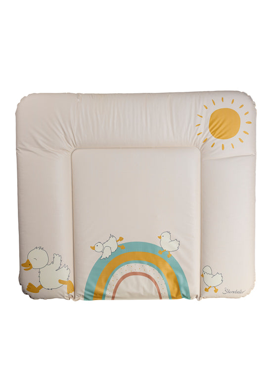 Sterntaler Wickelauflage mit Motiv Ente Edda in ecru im Angebot