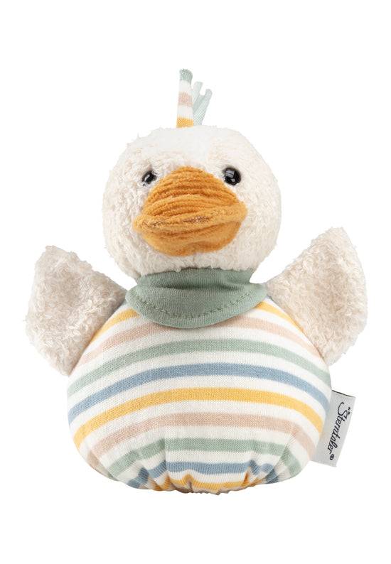 Sterntaler Knuddelsäckchen Ente Edda in buntem Ringel-Jersey Blitzverkäufe