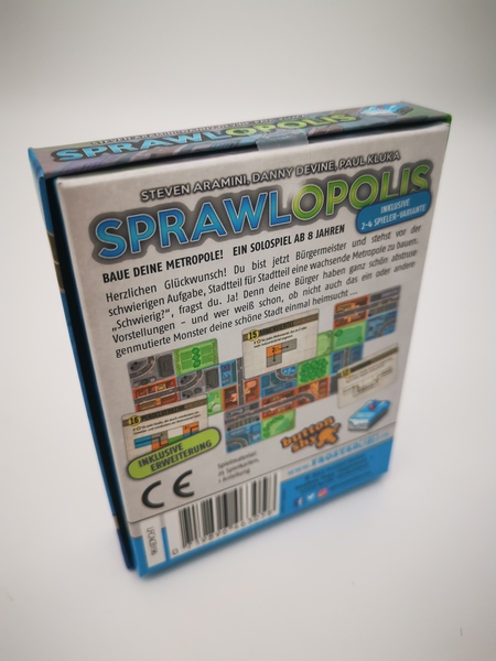 spieleoffensive Sprawlopolis (inkl. Erweiterung und 2-4 Spieler Variante) zollfrei