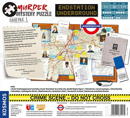 spieleoffensive Murder Mystery Case Files - Endstation Underground Günstig kaufen