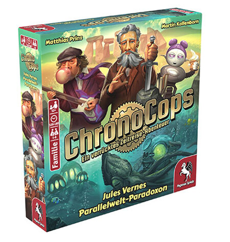 spieleoffensive ChronoCops  Jules Vernes Parallelwelt-Paradoxon Großer Ausverkauf