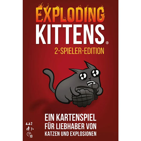 spieleoffensive Exploding Kittens: 2-Spieler-Edition Begrenztes Angebot