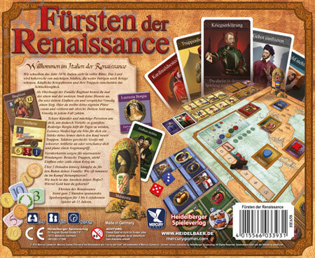 spieleoffensive Fürsten der Renaissance Fabrikpreis