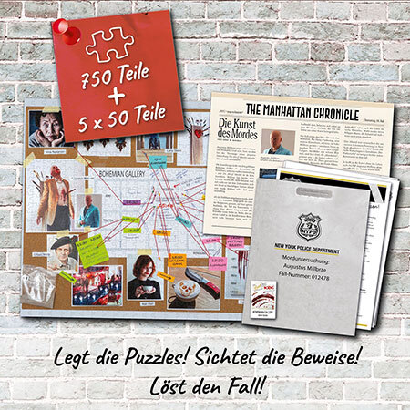 spieleoffensive Murder Mystery Case Files - Die Kunst des Mordes Sonderangebot