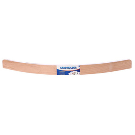spieleoffensive Großer Spielkartenhalter - gebogen 50 cm aus Holz Preisnachlass