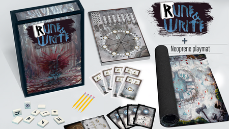 spieleoffensive Rune & Write - Spielmatte aus Neopren Letzter Tag