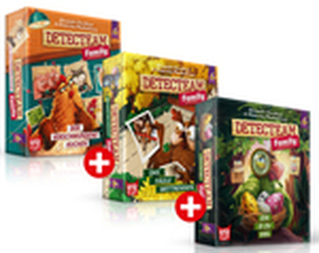 spieleoffensive Detecteam Family - Bundle (3 Spiele) Bis zu 65% Rabatt