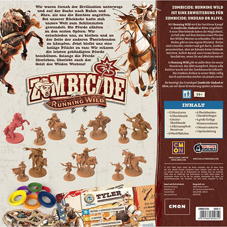 spieleoffensive Zombicide: Undead or Alive  Running Wild Erweiterung Nur noch ein Tag übrig