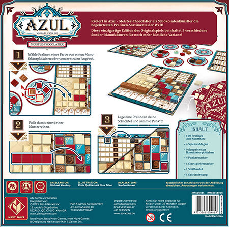 spieleoffensive Azul: Meister-Chocolatier im Angebot
