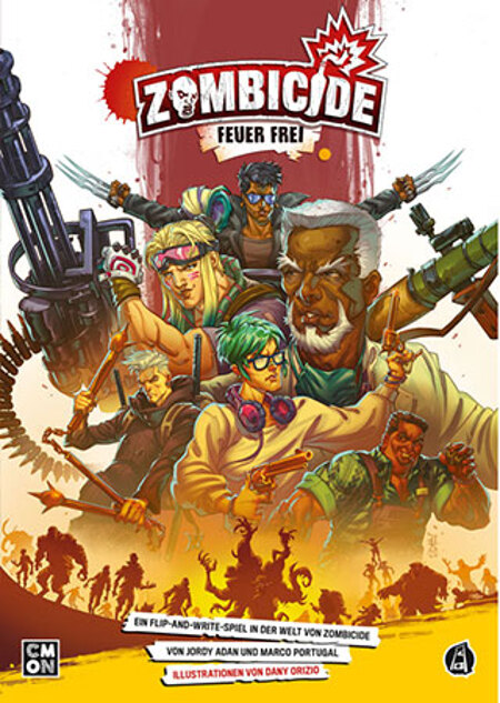 spieleoffensive Zombicide: Feuer frei Flip n`Write Günstig kaufen