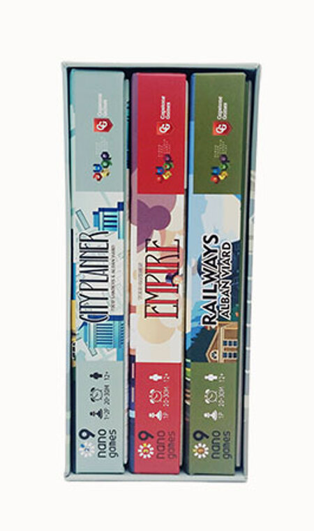spieleoffensive Nano9Games - Teil 1 - Sammelbox (City Planner Empire Railways) Letzte 2 Tage