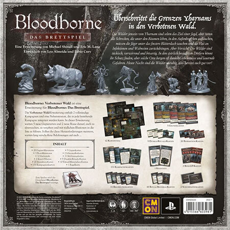 spieleoffensive Bloodborne: Das Brettspiel  Verbotener Wald Erweiterung Fabrikverkauf