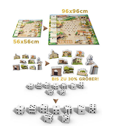 spieleoffensive La Granda - Riesenformat-Upgrade-Set zu La Granja Neuheiten