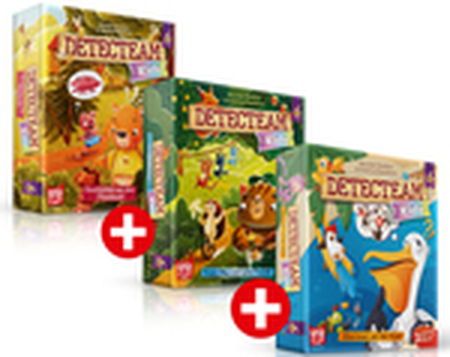 spieleoffensive Detecteam Kids - Bundle (3 Spiele mit je 3 Fällen) Letzter Tag