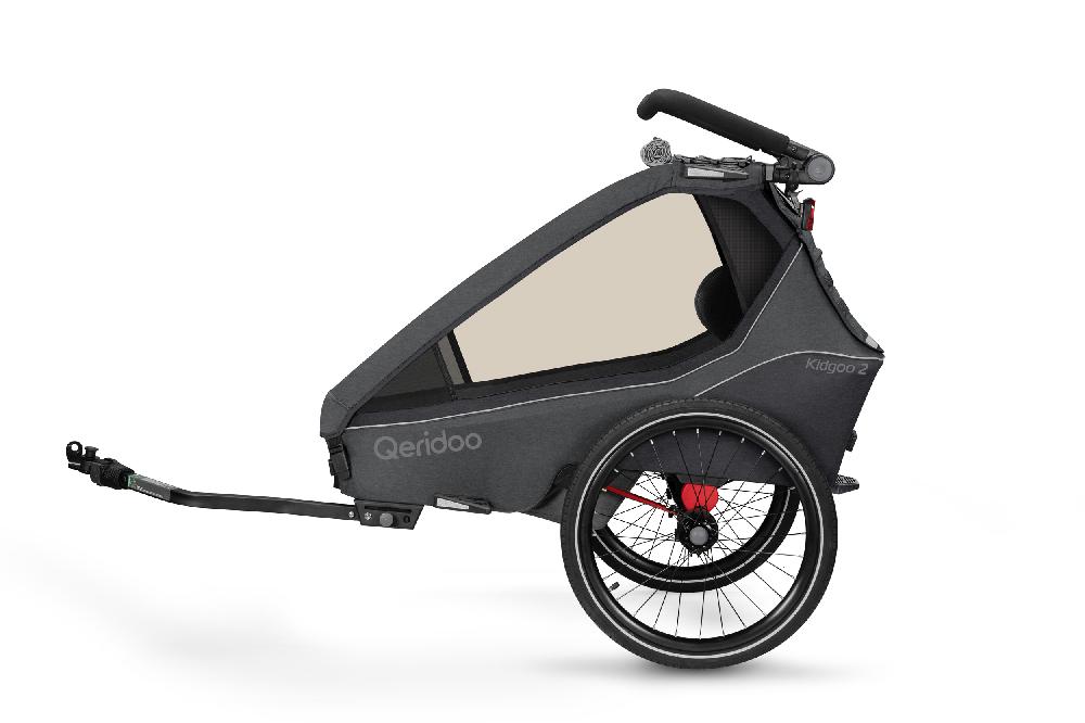babymarkt Kinderfahrradanhänger Kidgoo2 Steel Grey Kollektion 2023 inklusive Hängematte Plus Limited Edition Theraline Bis zu 60% Rabatt