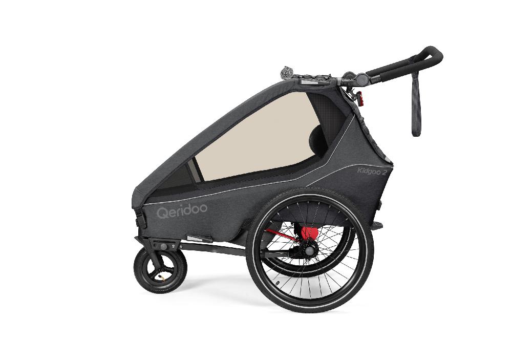 babymarkt Kinderfahrradanhänger Kidgoo2 Steel Grey Kollektion 2023 inklusive Hängematte Plus Limited Edition Theraline Bis zu 60% Rabatt