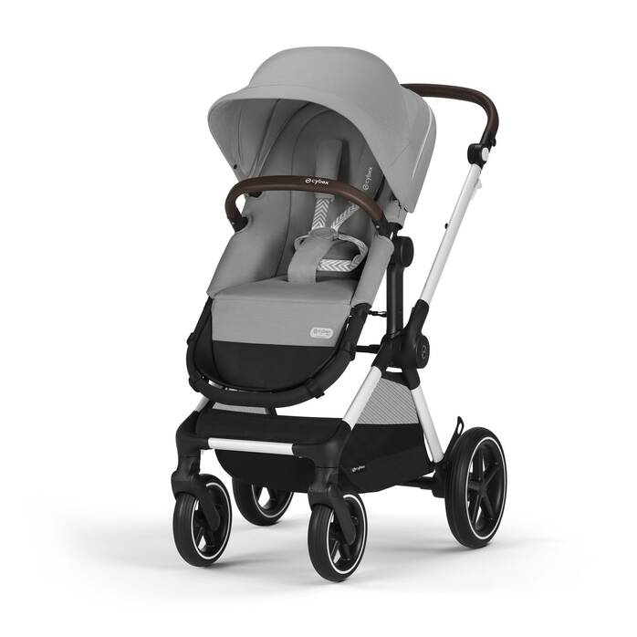 babymarkt 3 in 1 Reisesystem Kombikinderwagen Eos Lux inklusive Babyschale Aton B2 Stone Grey Kostenloser Versand international