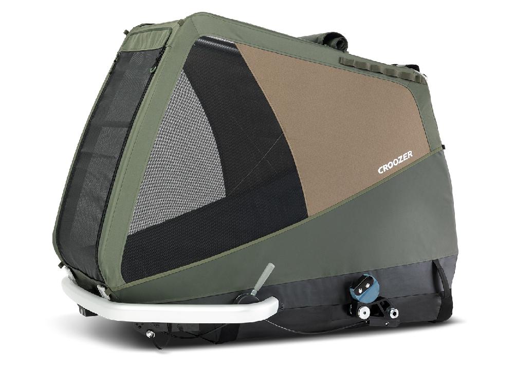 babymarkt Hundefahrradanhänger Dog Tammo Moss green Kostenloser Versand