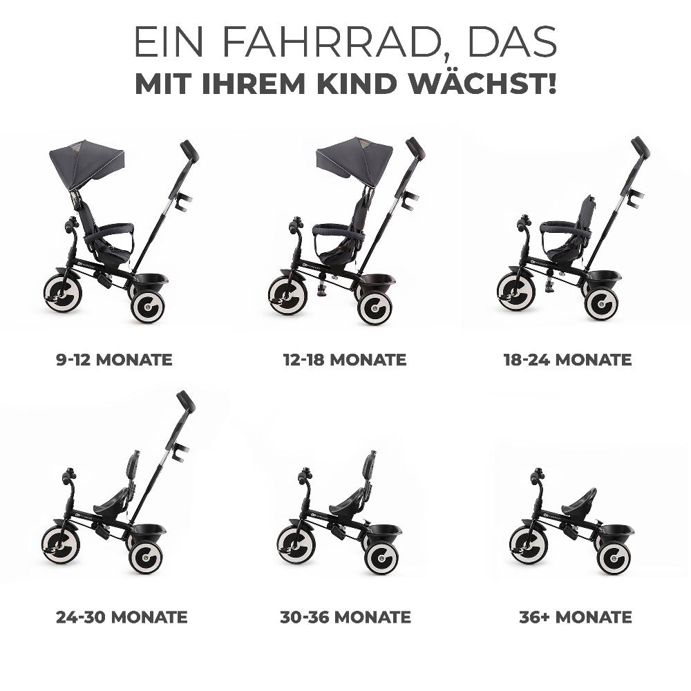 babymarkt Dreirad Aston grau Günstig kaufen
