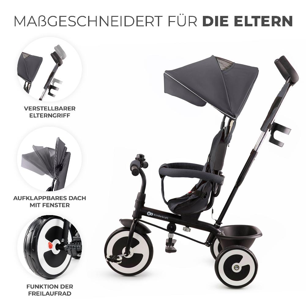 babymarkt Dreirad Aston grau Günstig kaufen