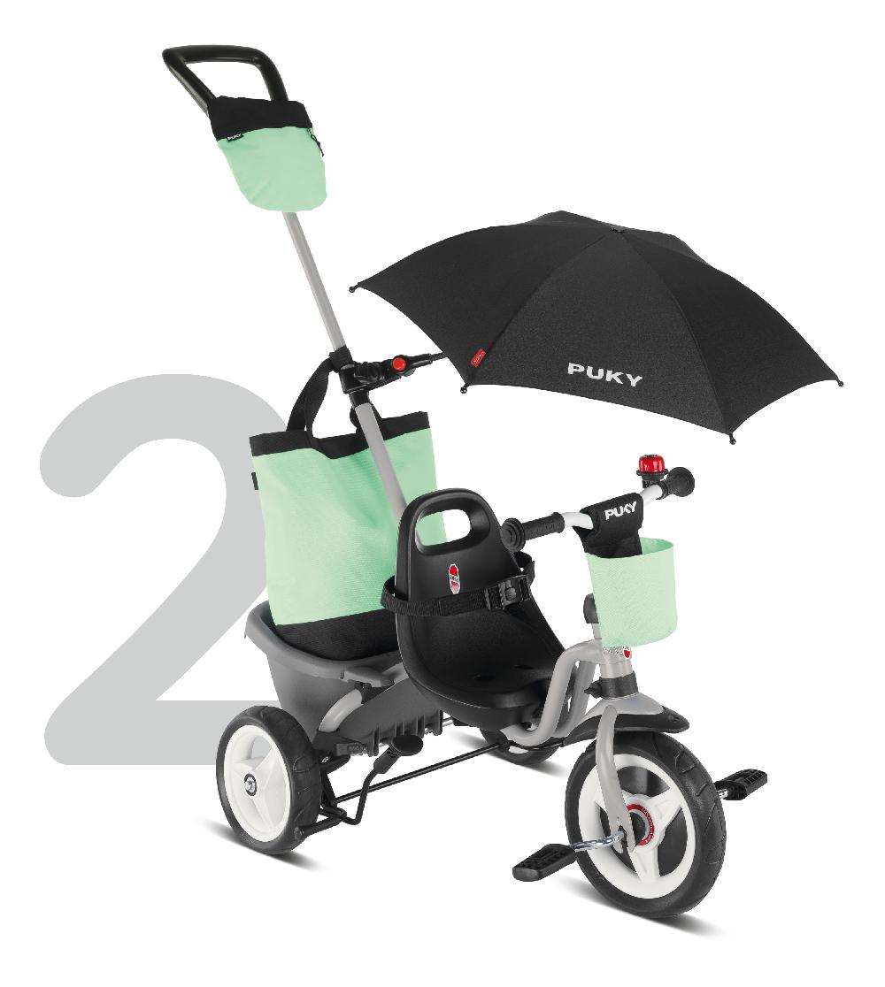 babymarkt 4 in 1 Dreirad Ceety Comfort lichtgrau 2440 Großer Ausverkauf