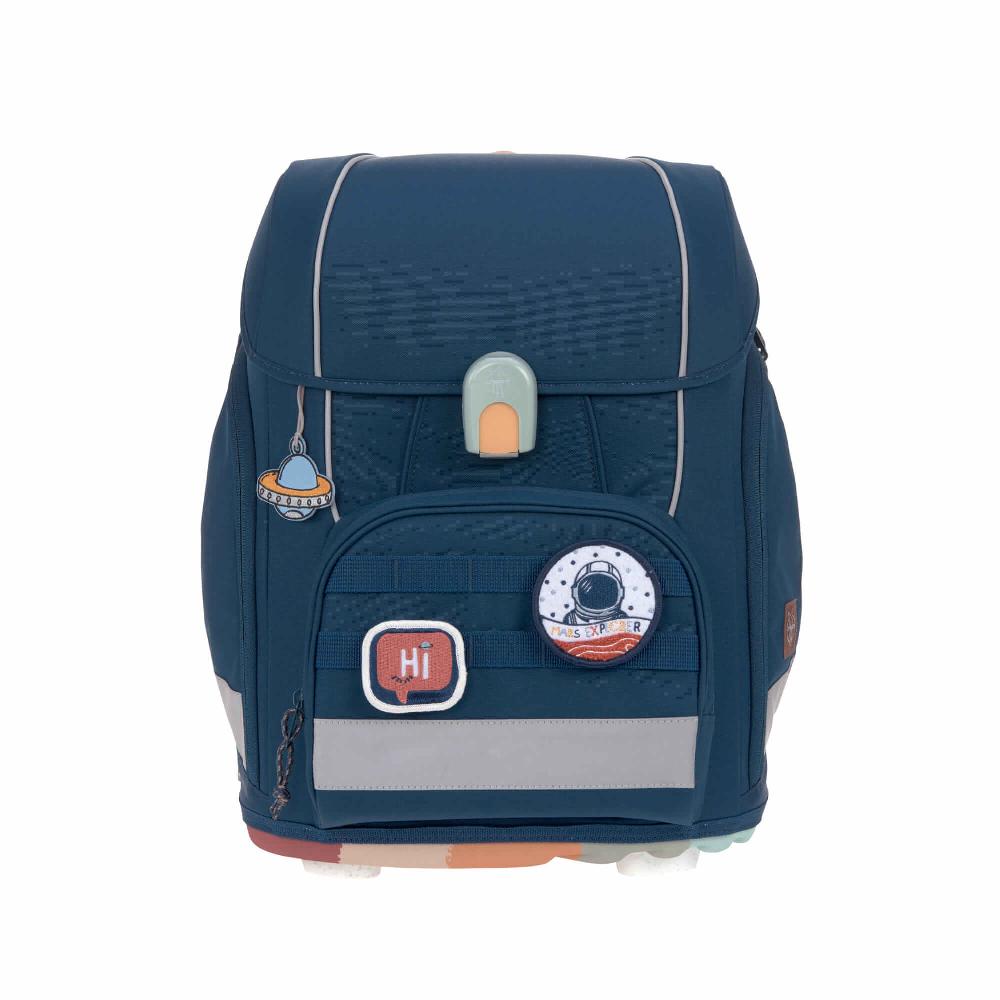 babymarkt Schulranzen-Set 7-tlg. Boxy Unique navy Online Outlet