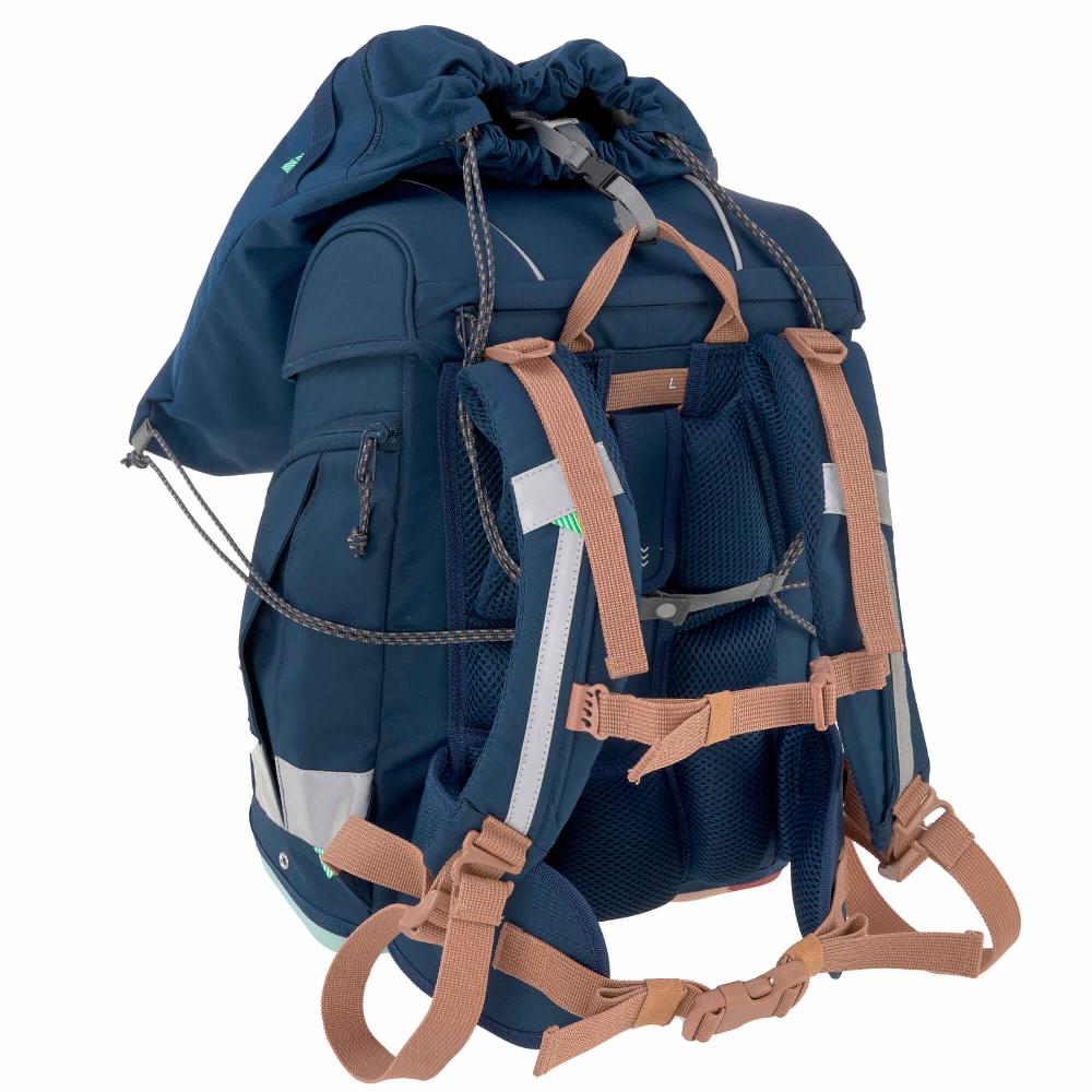babymarkt Schulranzen-Set 7-tlg. Boxy Unique navy Online Outlet