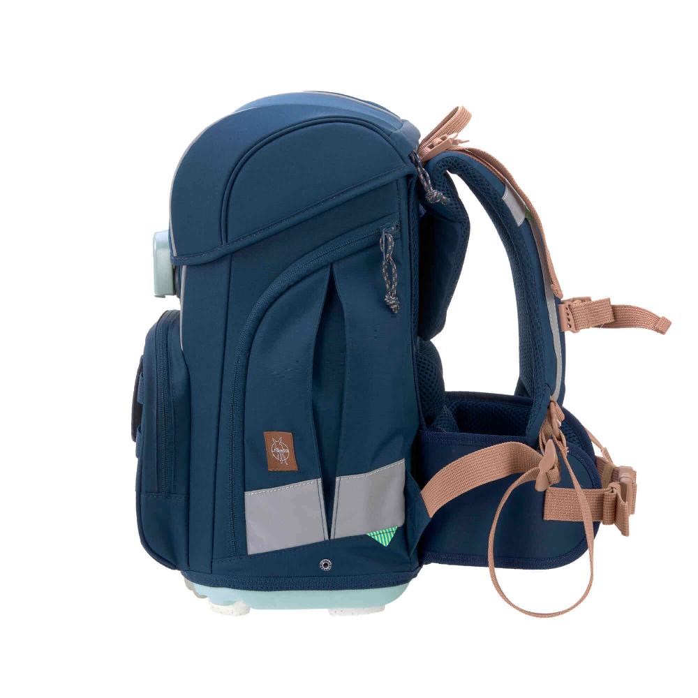 babymarkt Schulranzen-Set 7-tlg. Boxy Unique navy Online Outlet