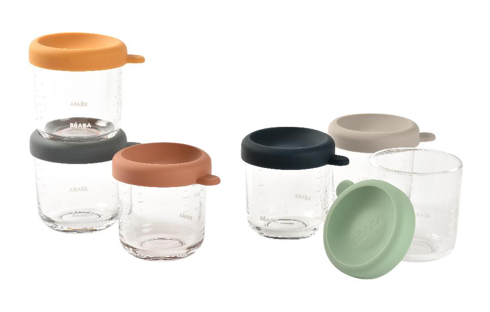 babymarkt Portionsbehälter 6er Set aus Glas sunrise Letzte 2 Tage