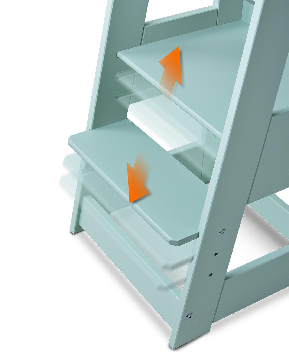 babymarkt Lernturm Felix mint Sonderangebot der Fabrik