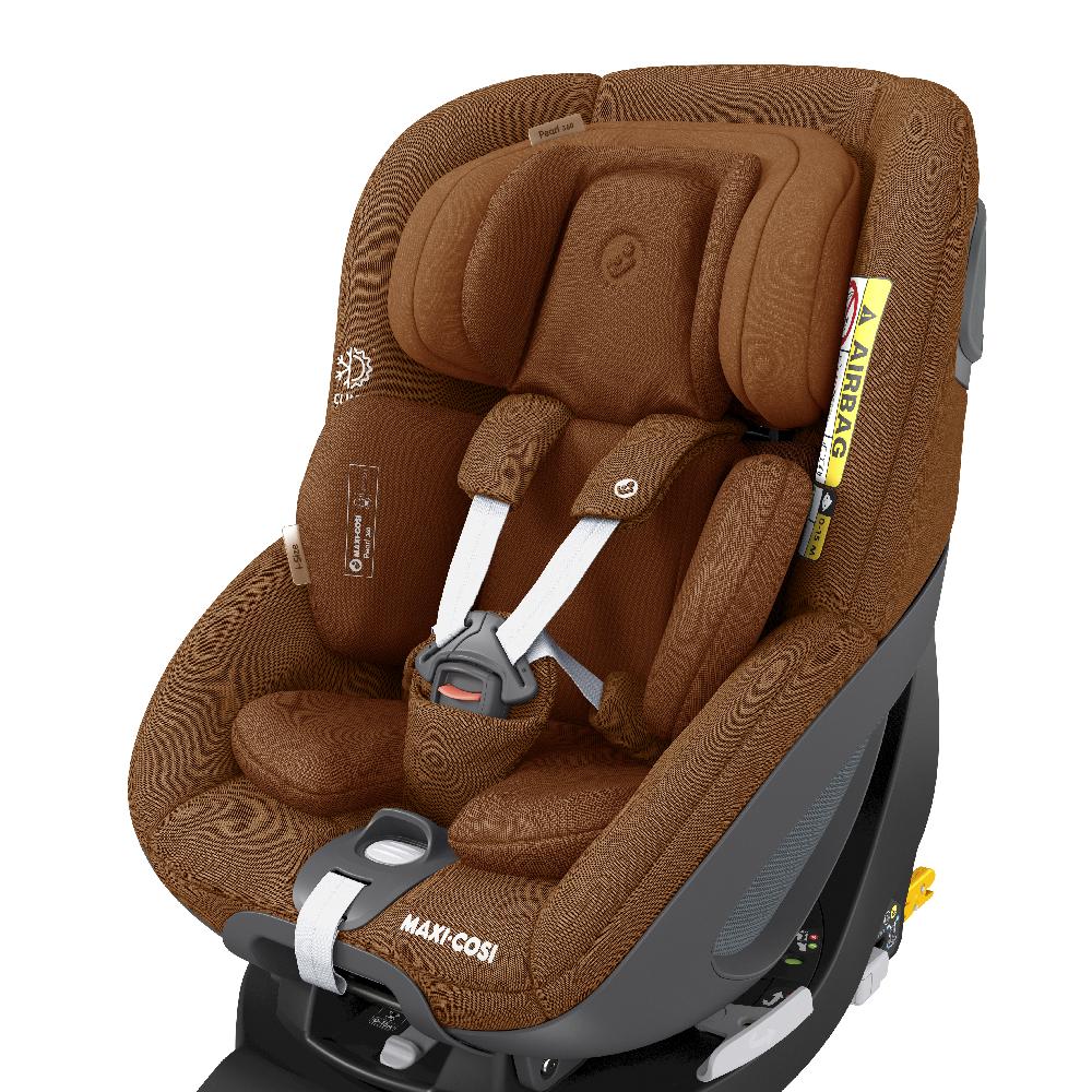 babymarkt Reboarder Pearl 360 Authentic Cognac inkl. Neugeboreneneinlage Vierteljährliche Förderung